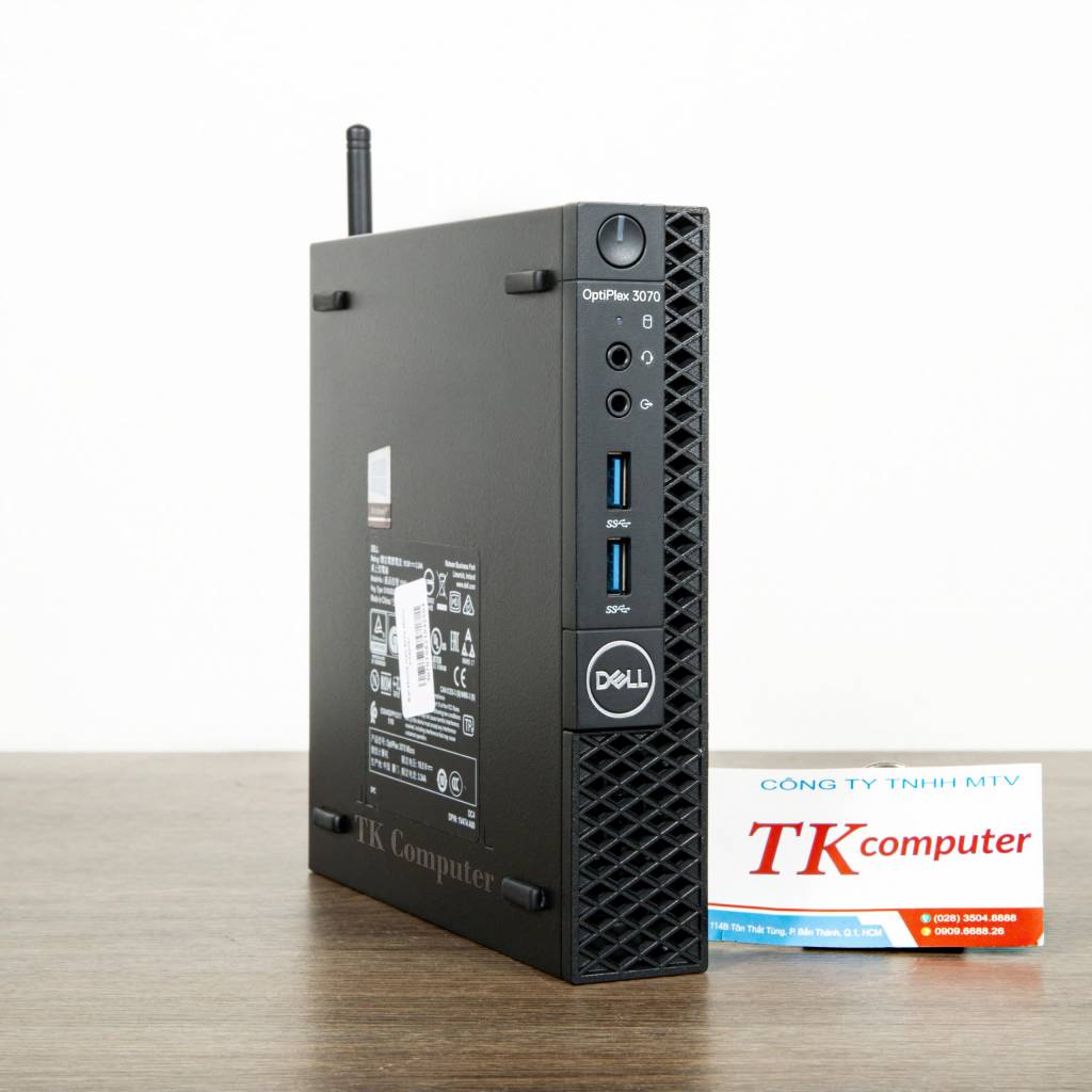 Dell OptiPlex 3070 Micro コンパクトPC(B) Máy bộ Dell Optiplex 3070 Micro - Mini PC siêu nhỏ gọn chuyên văn